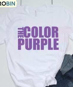 Vintage The Color Purple Shirt, Unique Color Purple Sweatshirt Unisex Hoodie