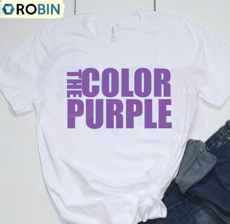 Vintage The Color Purple Shirt, Unique Color Purple Sweatshirt Unisex Hoodie