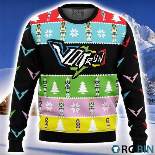 Voltron Ugly Christmas Sweater 3D