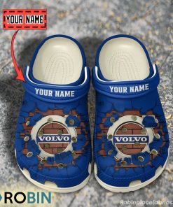 Volvo Break Cracked Hole Design Crocs Shoes