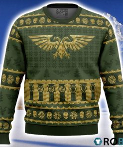 Warhammer 40k Imperium Ugly Christmas Sweater 3D