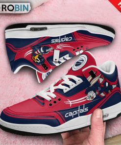 Washington Capitals Bugs Bunny Custom Jordan 3 Sneakers Washington Capitals Bugs Bunny Custom Jordan 3 Sneakers
