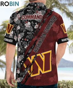 Washington Commanders Mickey Mouse Floral Short Sleeve Hawaii Shirt, Washington Commanders Shirt Washington Commanders Mickey Mouse Floral Short Sleeve Hawaii Shirt, Washington Commanders Shirt
