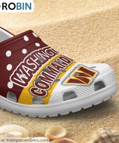 Washington Commanders Trending Style Crocs Shoes, Washington Commanders Gifts