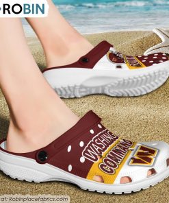 Washington Commanders Trending Style Crocs Shoes, Washington Commanders Gifts
