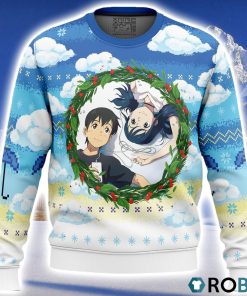 Weathering With You Ugly Christmas Sweater 3D