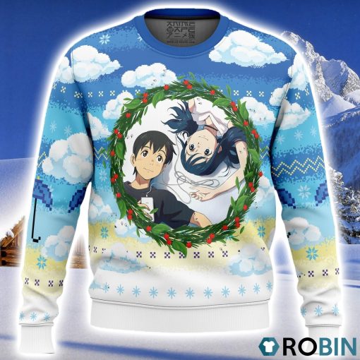 Weathering With You Ugly Christmas Sweater 3D