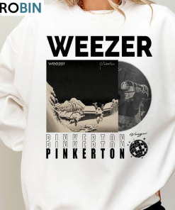 Weezer T Shirt, Music Band Sweater Short Sleeve