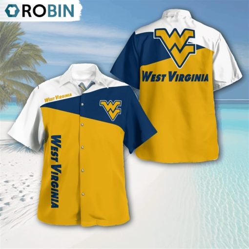 West Virginia Mountaineers Hawaii Shirt Design New Summer For Fans, West Virginia Mountaineers Gifts for Fans