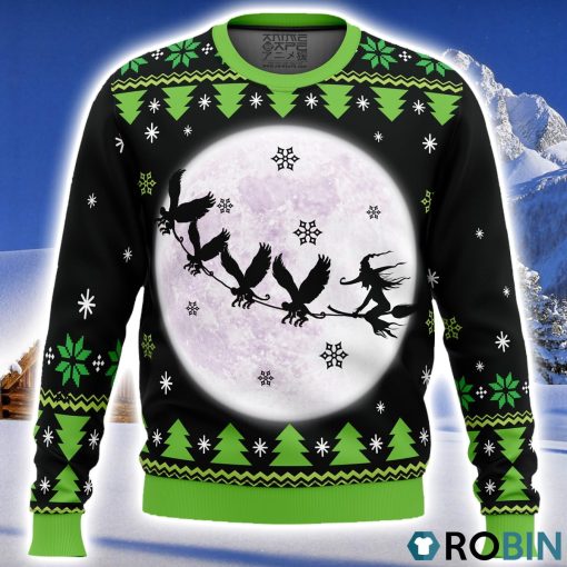 Wicked the musical Ugly Christmas Sweater 3D