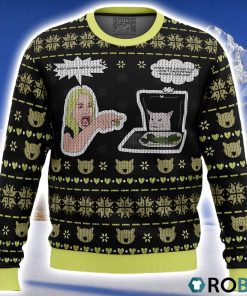 Woman Yelling At Cat Meme Ugly Christmas Sweater 3D Woman Yelling At Cat Meme Ugly Christmas Sweater 3D