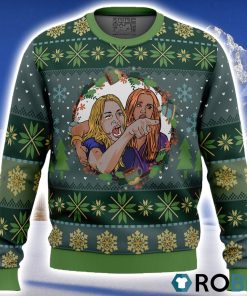 Woman Yelling at Cat Parody Ugly Christmas Sweater 3D