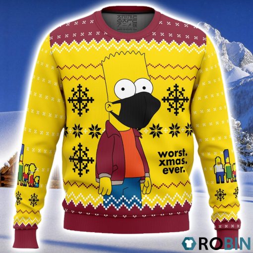 Worst Xmas Ever The Simpsons Ugly Christmas Sweater 3D