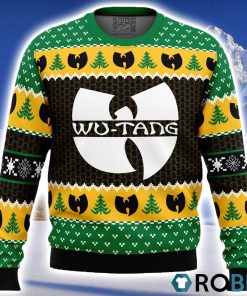 Yah It’s Christmas Time Yo Wu Tang Clan Ugly Christmas Sweater 3D