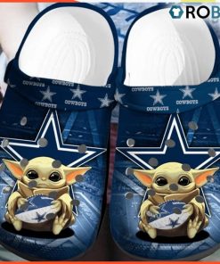 yoda-dallas-cowboys-nfl-sport-crocs-clog-shoes-1