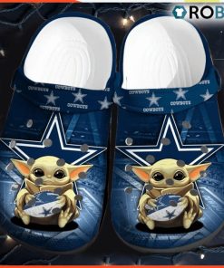 Yoda Dallas Cowboys NFL Sport Crocs Clog Shoes