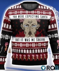 You Were Expecting Santa Sukuna Jujutsu Kaisen Ugly Christmas Sweater 3D