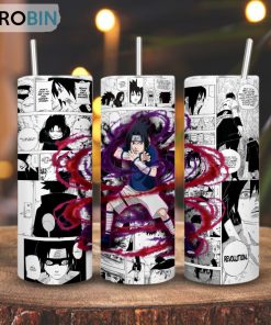 Young Sasuke Uchiha Skinny Tumbler, Naruto Shippuden Anime Character Gift