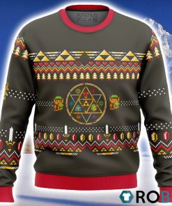 Zelda Rubies Ugly Christmas Sweater 3D
