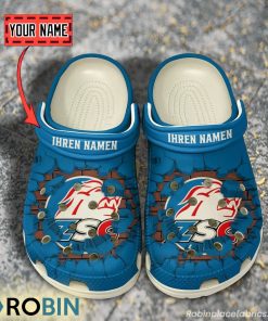 ZSC Lions Break Cracked Hole Design Crocs Shoes