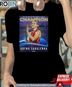 2024 Australian Open Women’s Singles Champion Aryna Sabalenka Domination Down Under Unisex Shirt