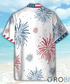 4th July America Independence Day Flamingo Hawaiian Shirt 4th July America Independence Day Flamingo Hawaiian Shirt