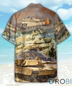 Abrams Tank Button’s Up Shirts, Hawaiian Shirt Abrams Tank Button’s Up Shirts, Hawaiian Shirt