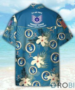 Air Force Military Veteran Hawaiian Shirt Air Force Military Veteran Hawaiian Shirt