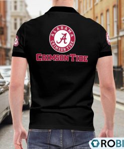 Alabama Crimson Tide American Flag Polo Shirt, Crimson Tide Gifts Alabama Crimson Tide American Flag Polo Shirt, Crimson Tide Gifts