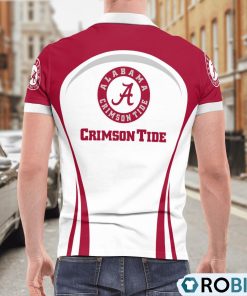 Alabama Crimson Tide Curve Casual Polo Shirt, Crimson Tide Shirt Alabama Crimson Tide Curve Casual Polo Shirt, Crimson Tide Shirt