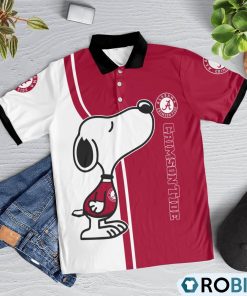alabama-crimson-tide-snoopy-polo-shirt
