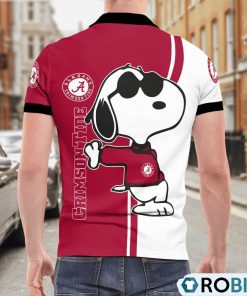 Alabama Crimson Tide Snoopy Polo Shirt, Alabama Crimson Tide Gear Alabama Crimson Tide Snoopy Polo Shirt, Alabama Crimson Tide Gear