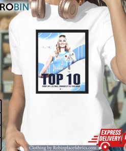 Alyssa Ustby Top 10 Cheryl Miller Small Forward Of The Year Award Shirt