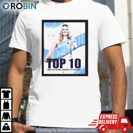 Alyssa Ustby Top 10 Cheryl Miller Small Forward Of The Year Award Shirt