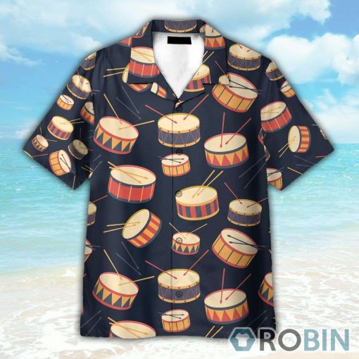 Amazing Drums Funny Button’s Up Shirts Hawaiian Shirt