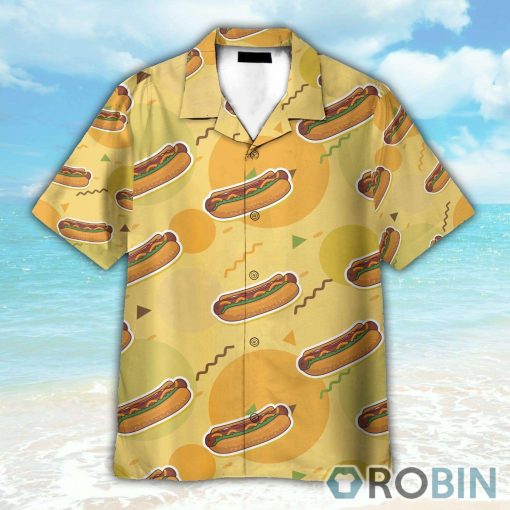 Amazing Hot Dog Food Hawaiian Shirt