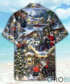Amazing Santa Biker Funny Button’s Up Shirts Hawaiian Shirt Amazing Santa Biker Funny Button’s Up Shirts Hawaiian Shirt