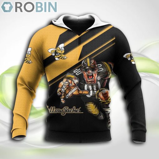 American International Yellow Jackets NCAA Hoodie American Football