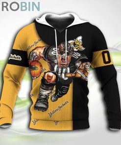 American International Yellow Jackets NCAA Hoodie Football Go On