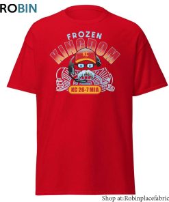 Andy Reid Frozen Mustache T Shirt , Frozen Andy Inspired Unisex Shirt