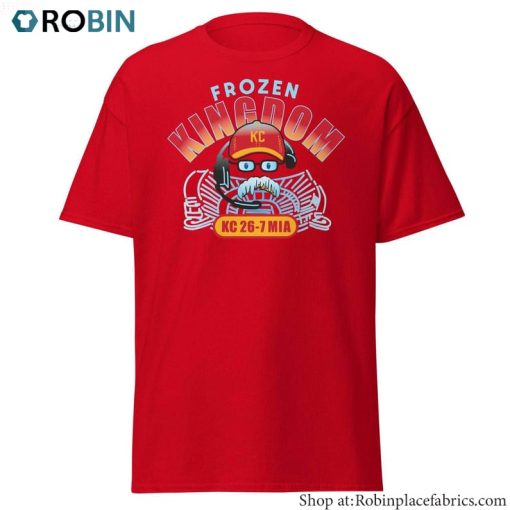Andy Reid Frozen Mustache T Shirt , Frozen Andy Inspired Unisex Shirt