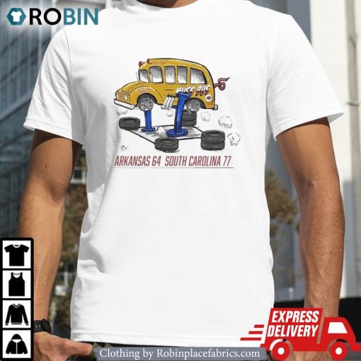 Arkansas Razorback 64 South Carolina 77 Going Flat Still A Fan Shirt