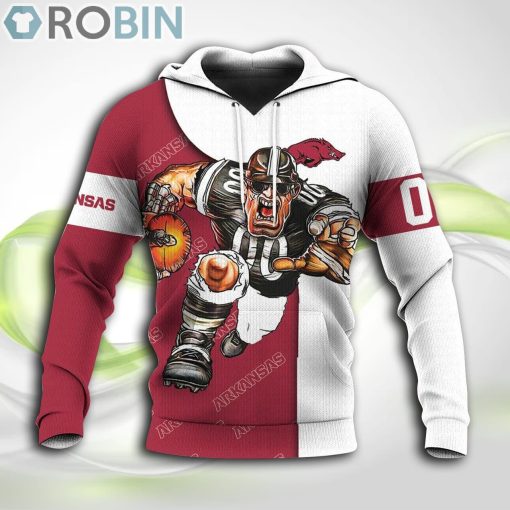 Arkansas Razorbacks NCAA Hoodie Football Go On