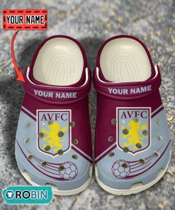 Aston Villa F.C Crocs Shoes