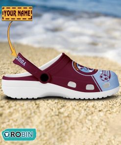 Aston Villa F.C Logo Design Crocs Shoes Aston Villa F.C Logo Design Crocs Shoes