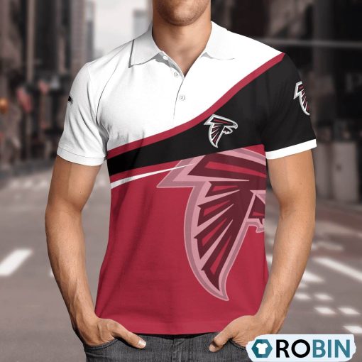 Atlanta Falcons Comprehensive Charm Polo Shirt, Falcons Merch