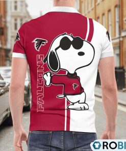 Atlanta Falcons Snoopy Polo Shirt, Falcons Gear Atlanta Falcons Snoopy Polo Shirt, Falcons Gear
