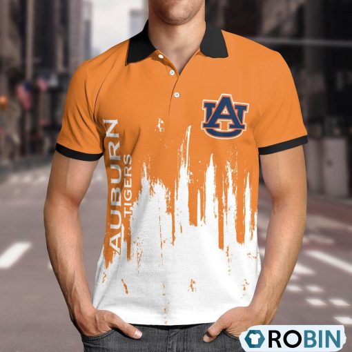 Auburn Tigers Lockup Victory Polo Shirt, Auburn Tigers Unique Gifts