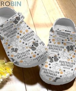 Australian Shepherd Dog Crocs For Dog Love