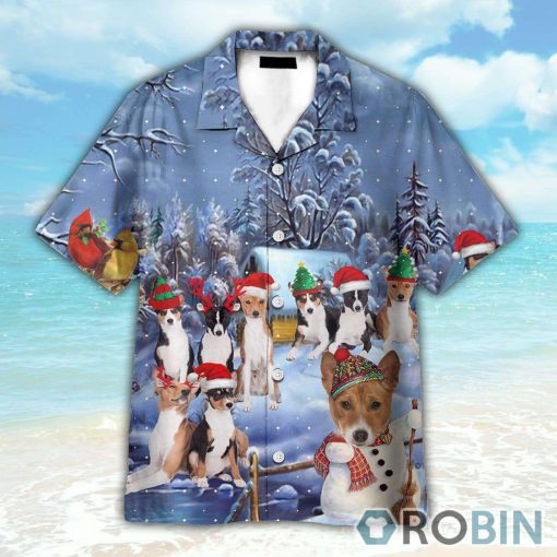 Basenji Christmas Christmas Gift For Dog Lover Hawaiian Shirt